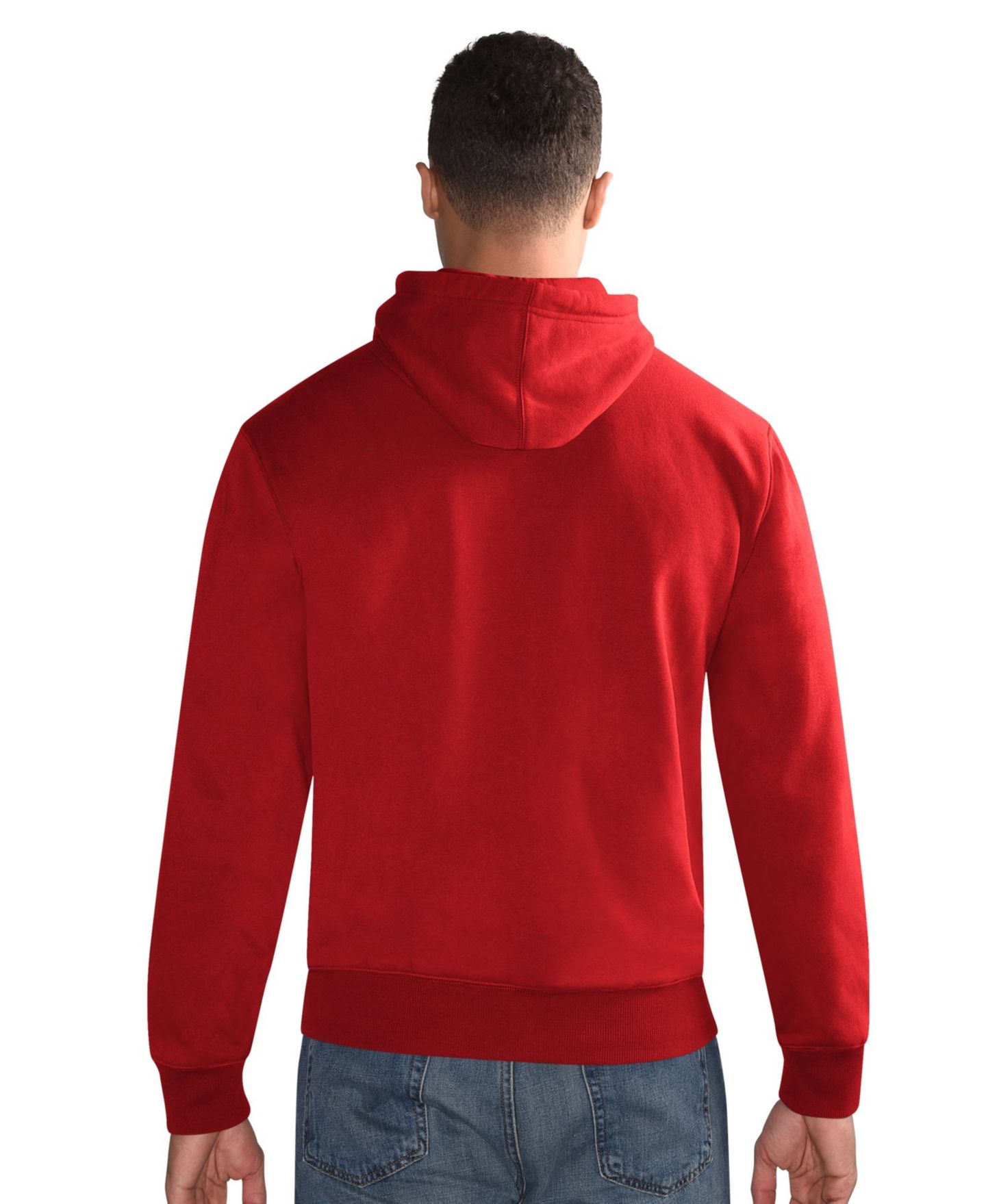 Мужские головные уборы Starter Red Tampa Bay Buccaneers Hoodie and Cuffed Knit Combo Pack Hat — фото 4