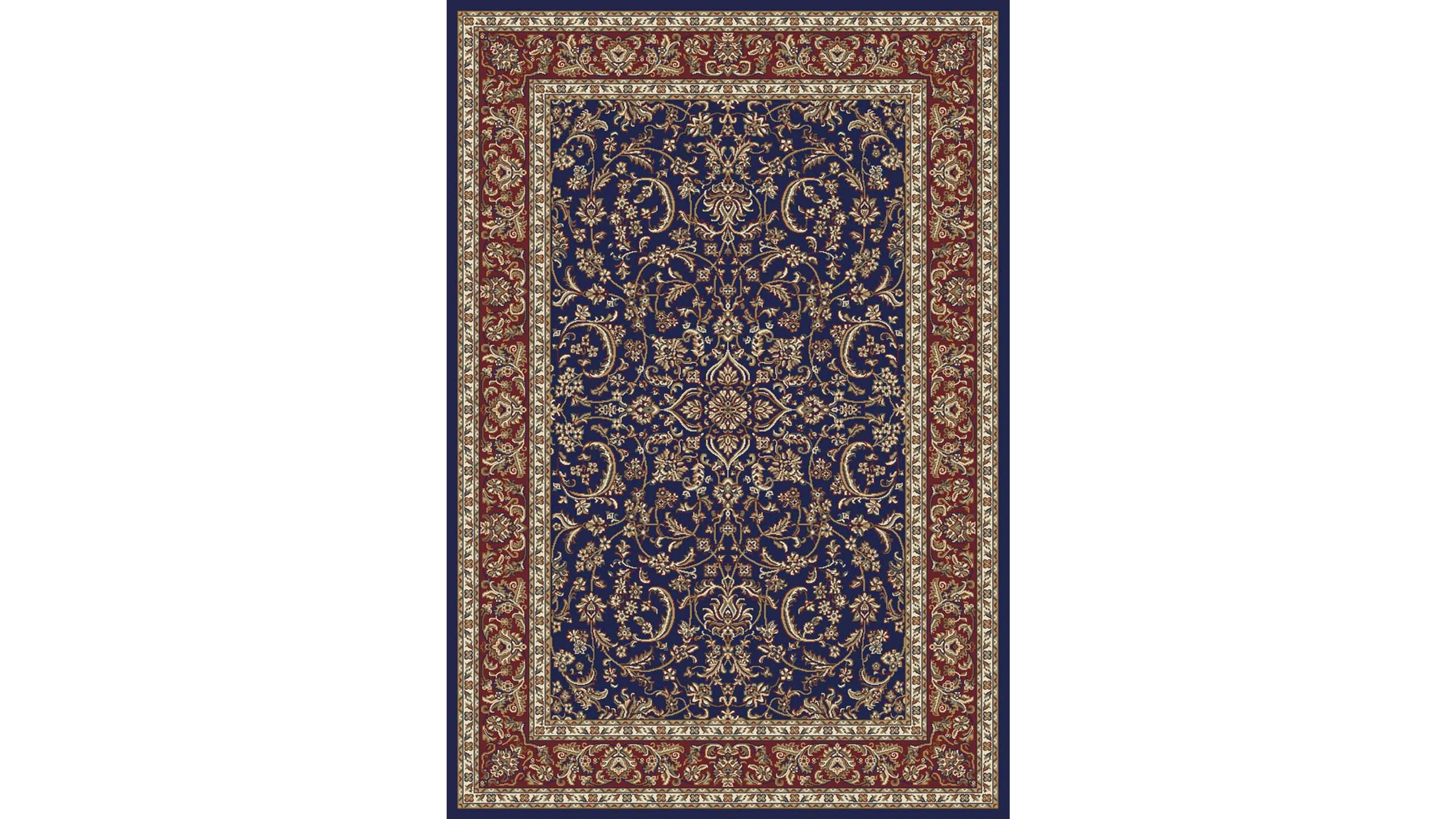 Closeout! Km Home 1318/1542/Navy Navelli Blue 7'9" x 11'6" Area Rug