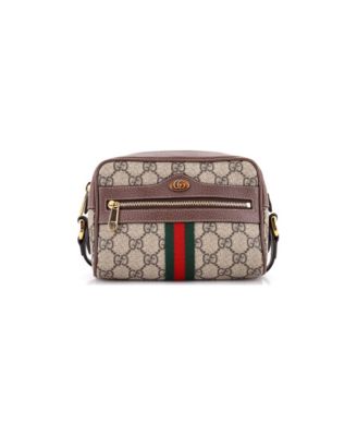 Mini Ophidia Shoulder Bag GG Coated Canvas