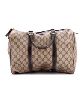 Medium Joy Boston Bag GG Coated Canvas
