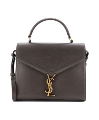 Medium Cassandra Top Handle Bag Leather