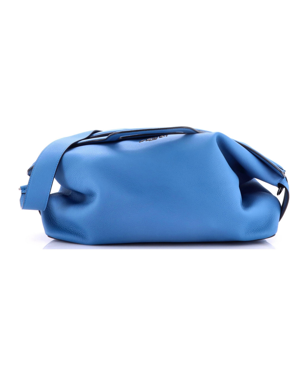 Pre-Owned Fendi Large Media Travel Bag Leather
