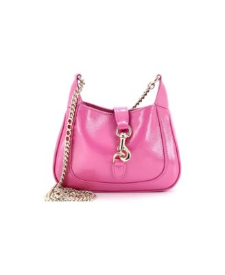 Mini Jackie Notte Chain Hobo Patent