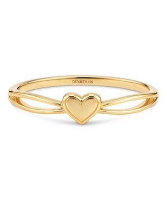 Heart Ring in 14K Yellow Gold