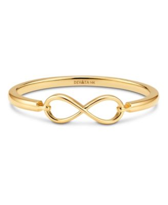 Infinity Ring in 14K Yellow Gold