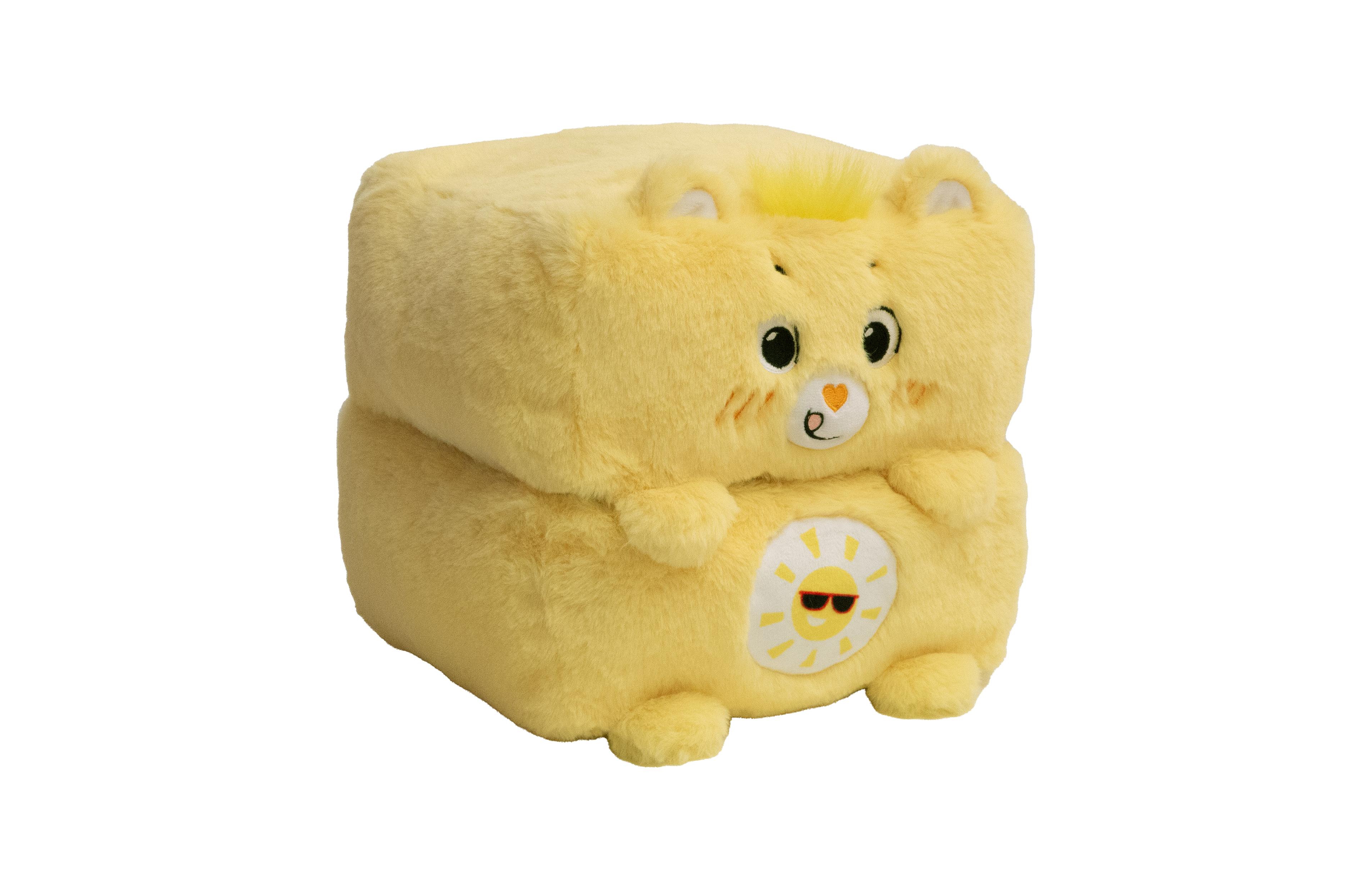Happy Nappers Funshine Bear 10" Pop N' Play Cube Plush