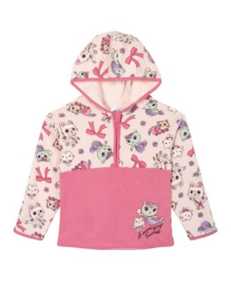 Toddler Girls 2T - 8 Fleece Half Zip Hoodie