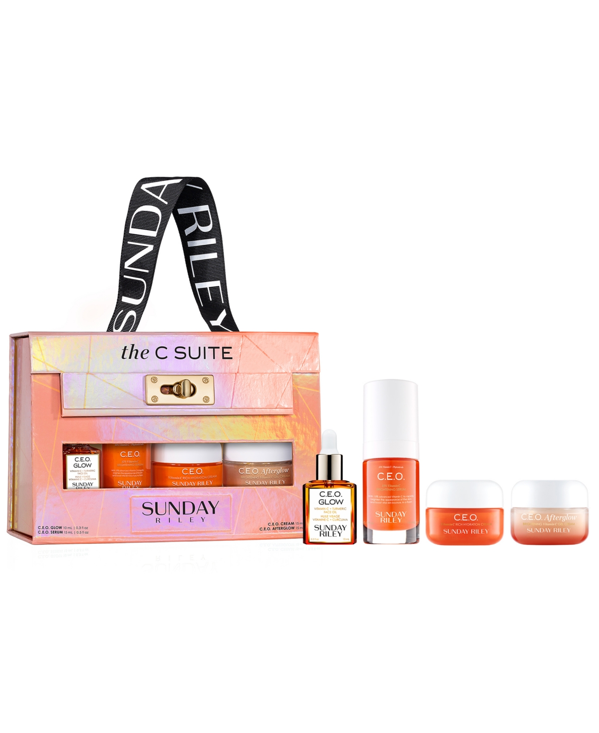 Sunday Riley THE C SUITE. THE GOLD STANDARD OF VITAMIN C ($121 Value)