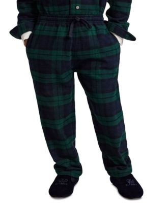Boys' 2T-7 Big Fit Plaid Cotton Flannel Pant