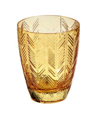 Water Glasses Zig Zag Glass