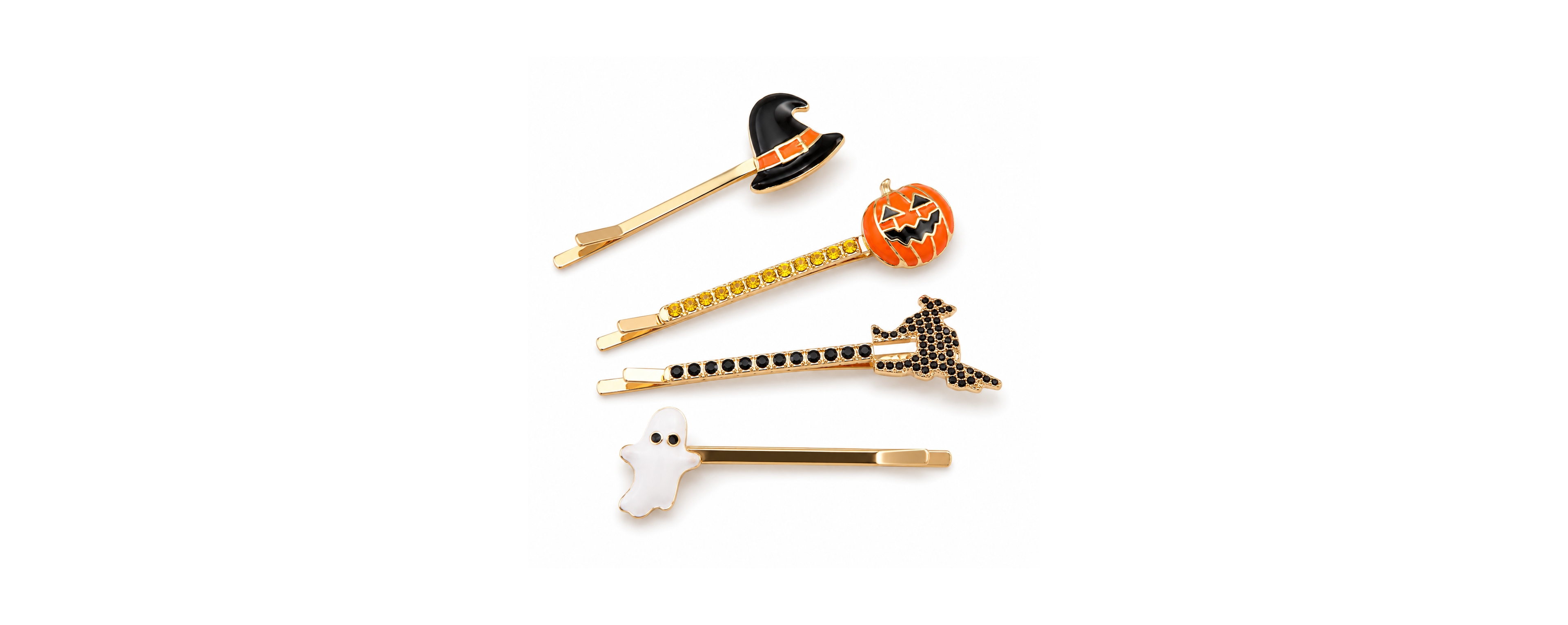 Headbands of Hope Halloween Bobby Pin Set - Boo Crew