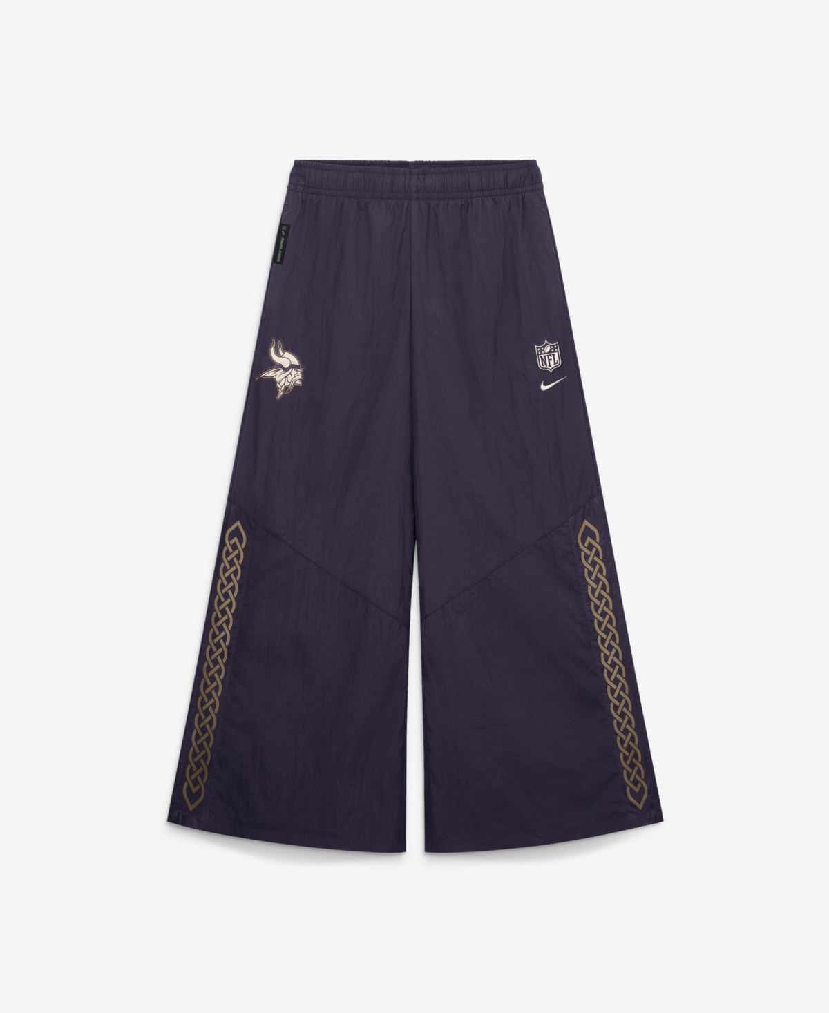 Minnesota Vikings Rivalries Collection Wide-Leg Nike Women's NFL Mid-Rise Woven Pants in Purple | 06AF0KTZ9M-QP8