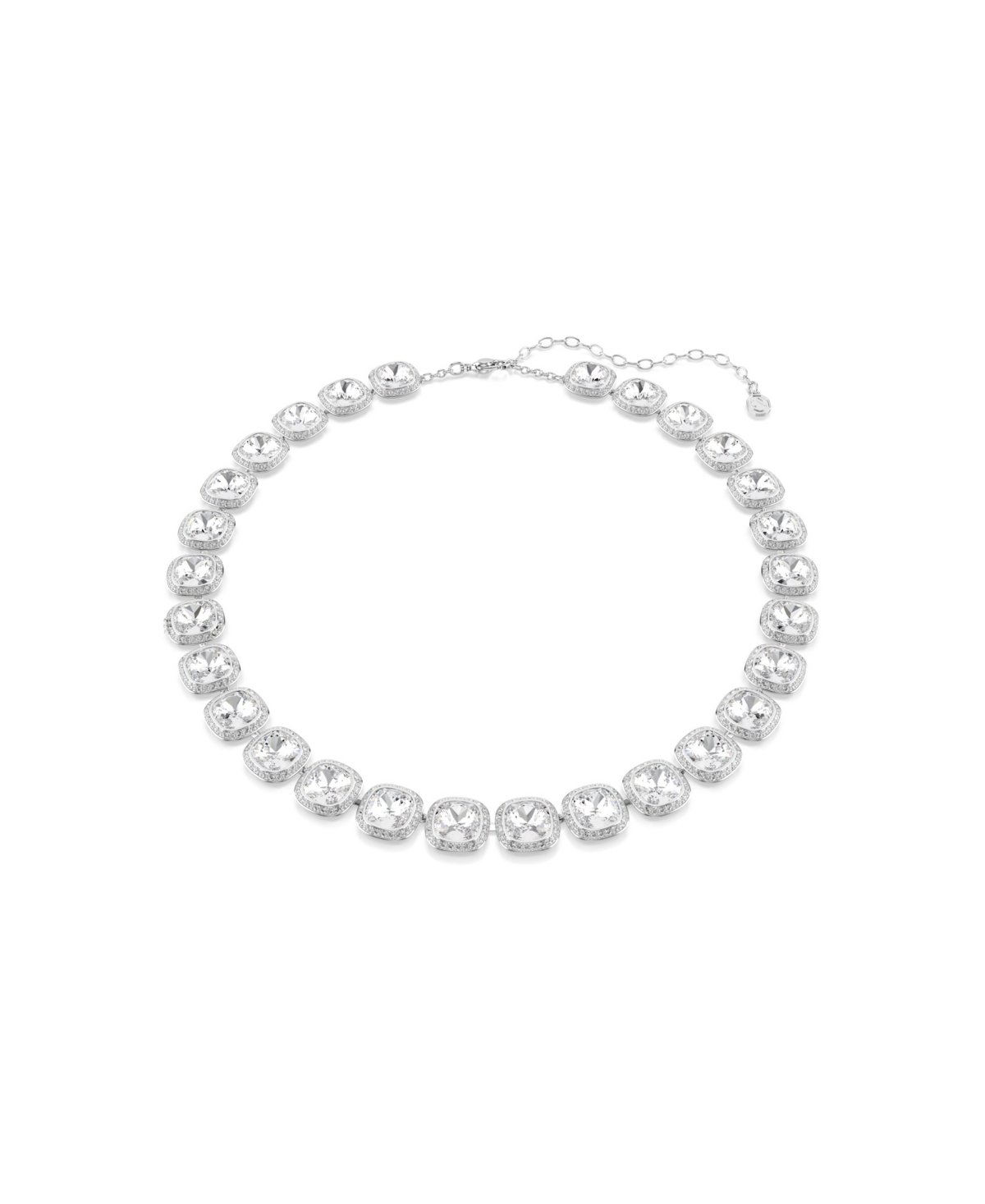 Swarovski Crystal Una Angelic Necklace - Rhodium