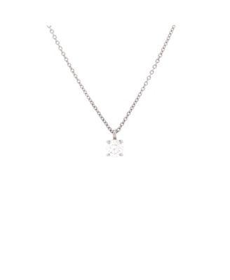 Solitaire Pendant Necklace