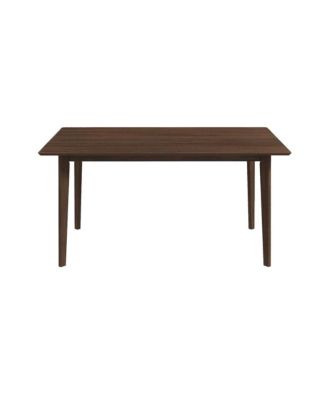 Solid Wood Dining Table Elegant Dining Room Table for Kitchen