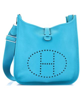 Pre-Owned HERMES GM Evelyne Bag Gen III Clemence