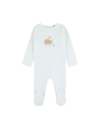 Baby Boys' 3 M - 12M Fuzzy Sheep Footie