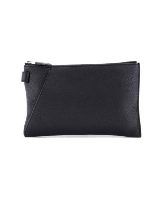 Pre-Owned HERMES 24 Cabavertige Pouch Leather
