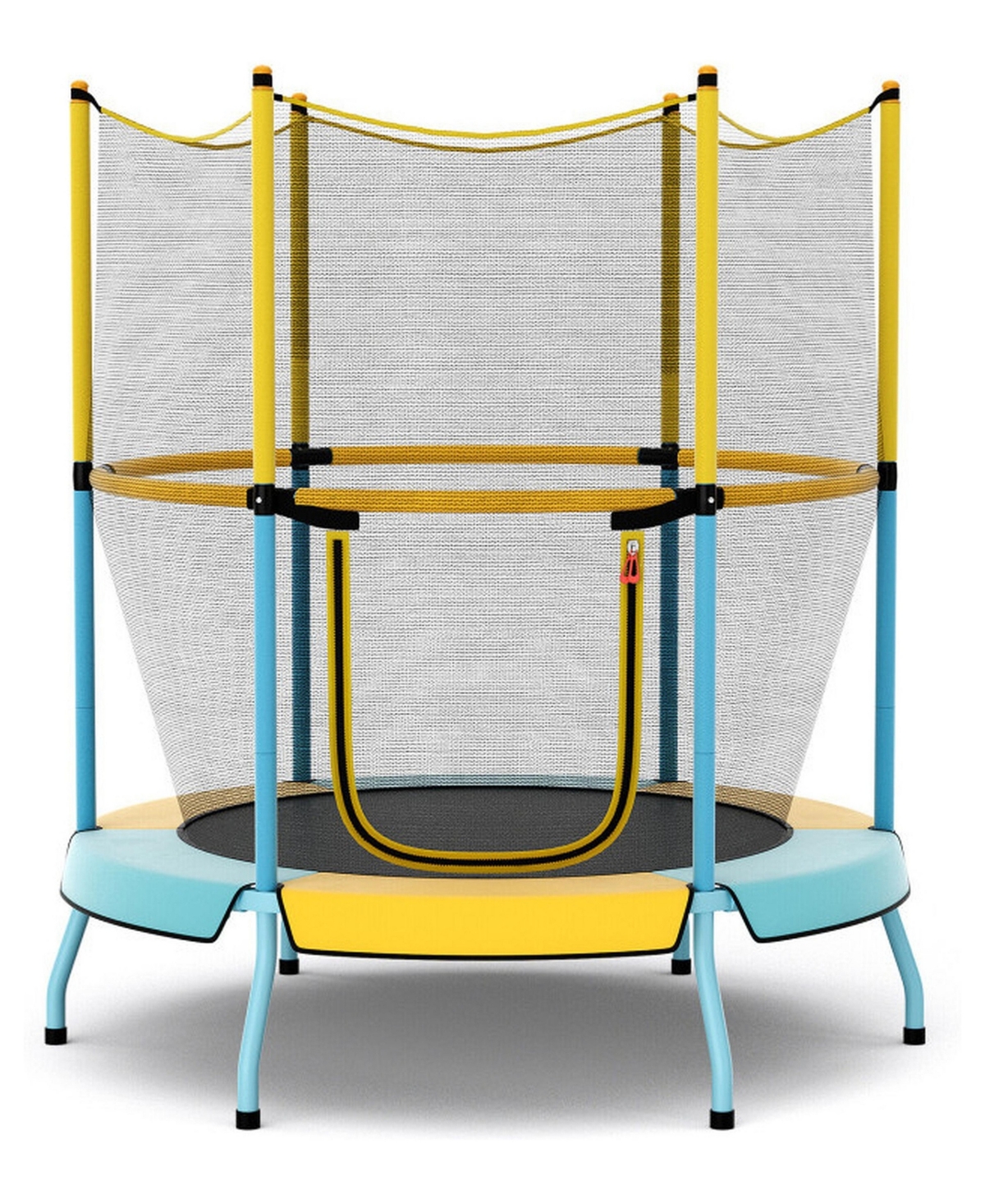 Sevorley 48" Toddler Trampoline with Safety Enclosure Net, Ages 3-6