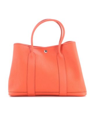 Pre-Owned HERMES 36 Garden Party Tote Leather