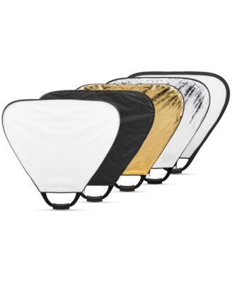 Collapsible Triangle with Handle (30") 5-in-1 Reflector for Tripods