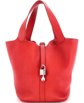 Pre-Owned HERMES GM Picotin Lock Bag Clemence