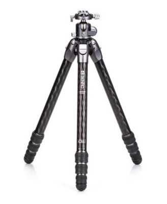 Tortoise Columnless Three Series 4-Section Carbon Fiber Tripod with GX35 Ball Head