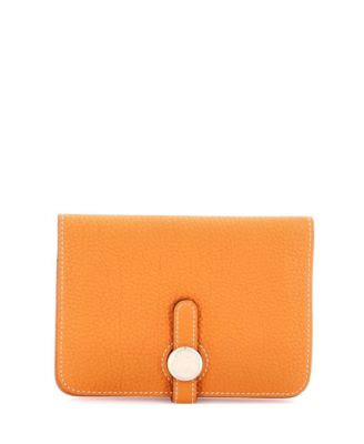 Dogon Bifold Leather Wallet, 5.5"W x 4"H x 1"D
