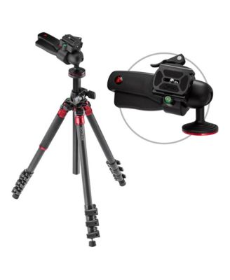 Orbit Carbon Fiber Pistol Grip Ballhead Tripod for DSLR Cameras & Camcorders