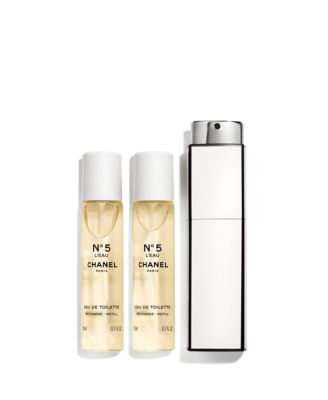 3-Piece N&deg;5 L'EAU Eau de Toilette Twist and Spray Set