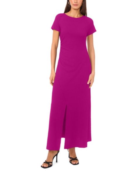 Женское платье Vince Camuto Crewneck Short-Sleeve Dress, цвет: Фуксия