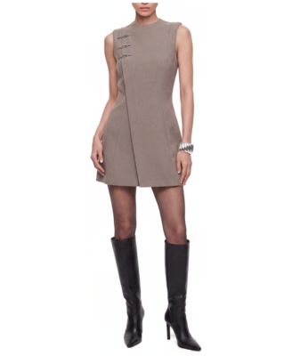 Women's A-Line Mini Asymmetric Dress