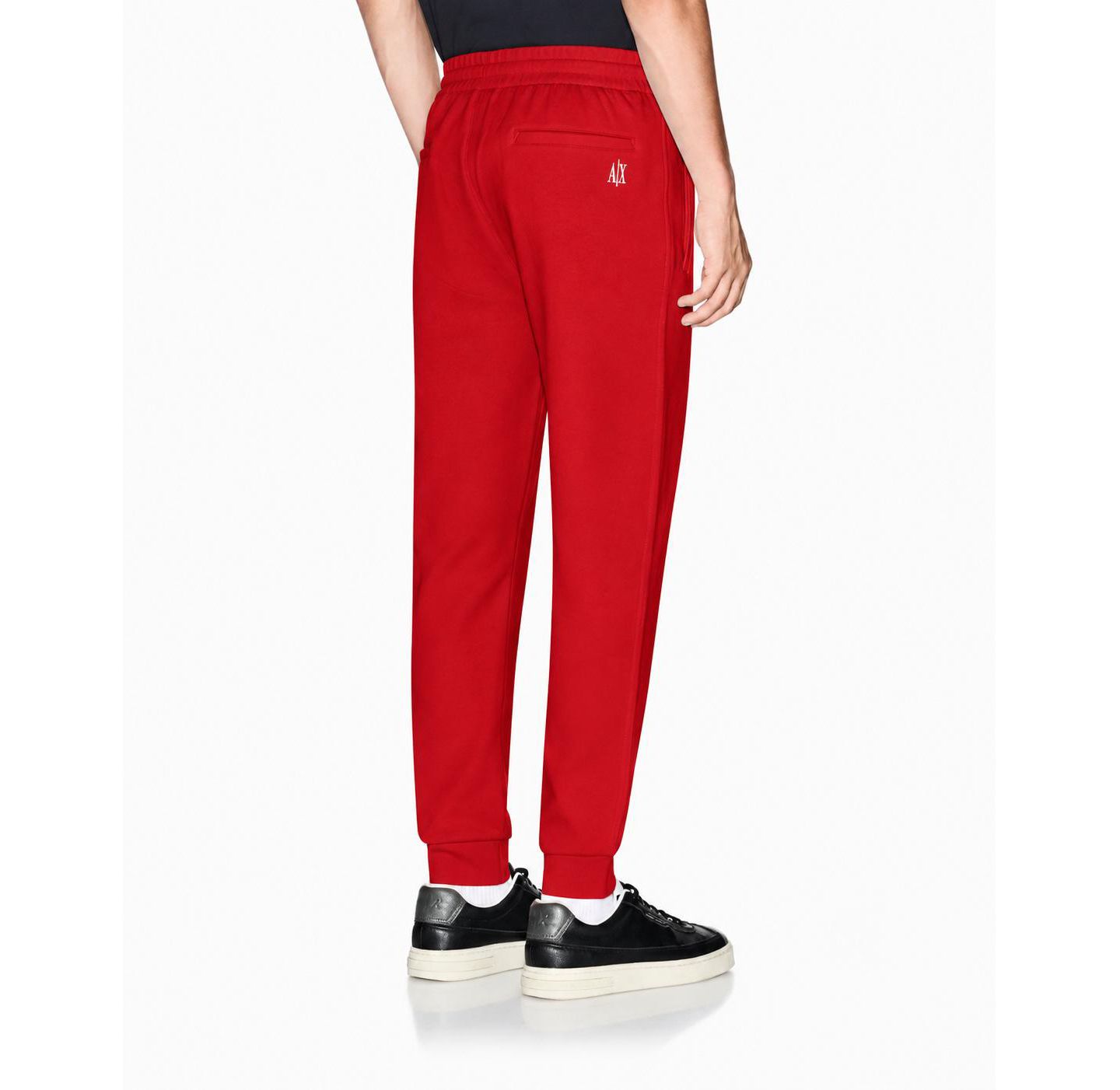 Мужские брюки A|X Armani Exchange Icon Fleece Jogger, цвет: Чёрный — фото 8