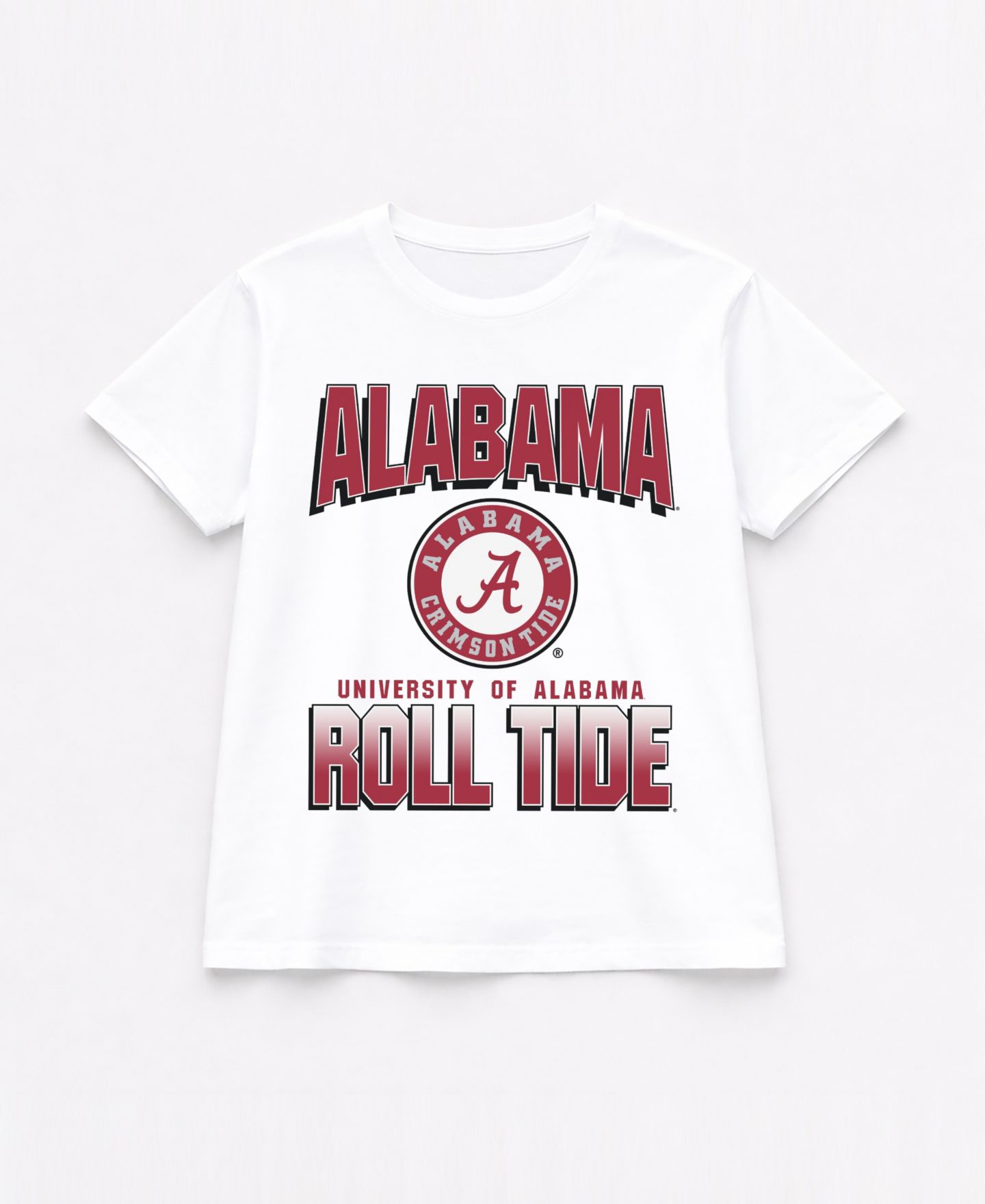 Женская футболка Gameday Couture White Alabama Crimson Tide All-Time Classic Oversized Flowy — фото 5