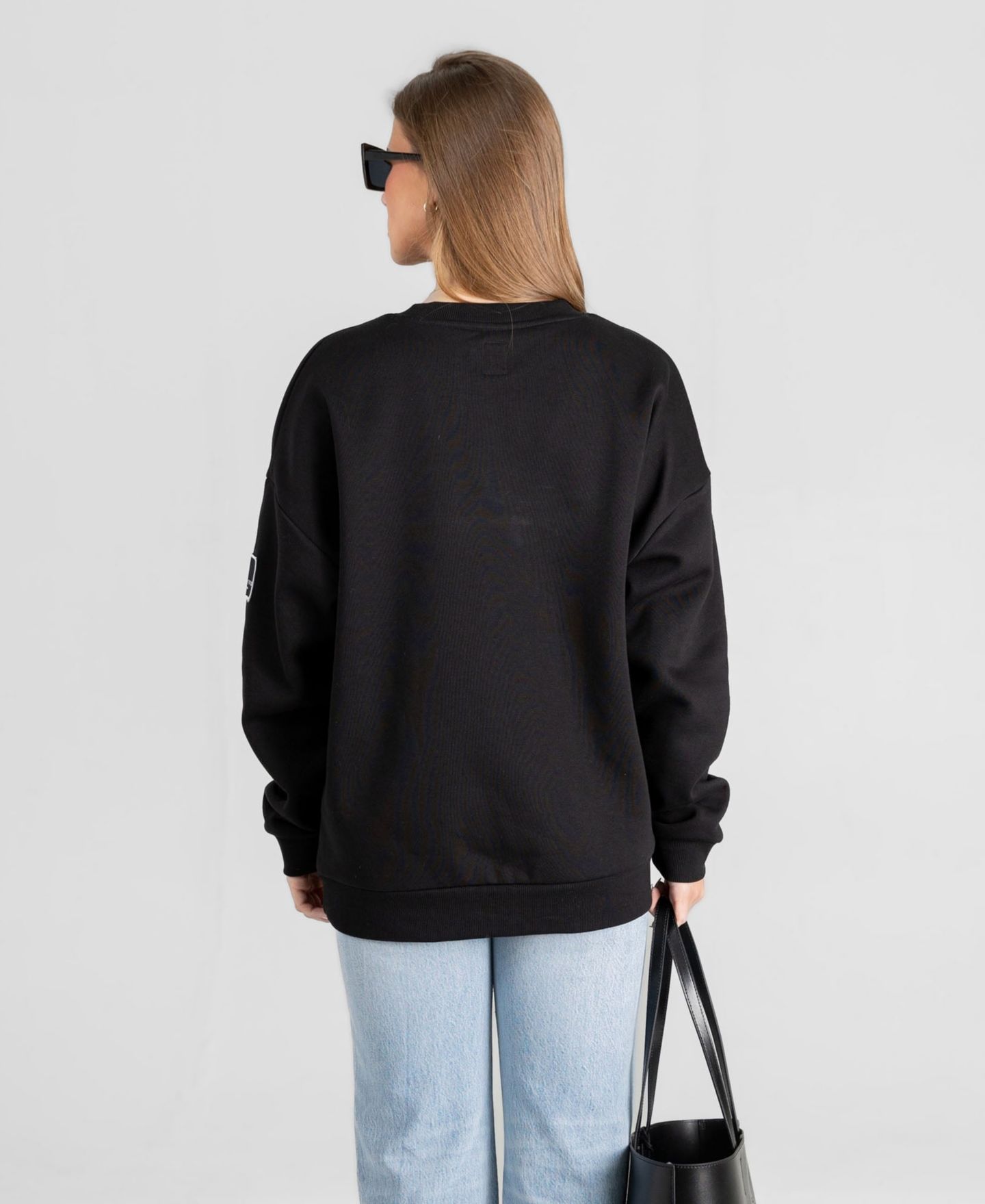 Женская толстовка Gameday Couture Black Kansas City Chiefs Field Focus Black Label Premium Drop Shoulder — фото 2