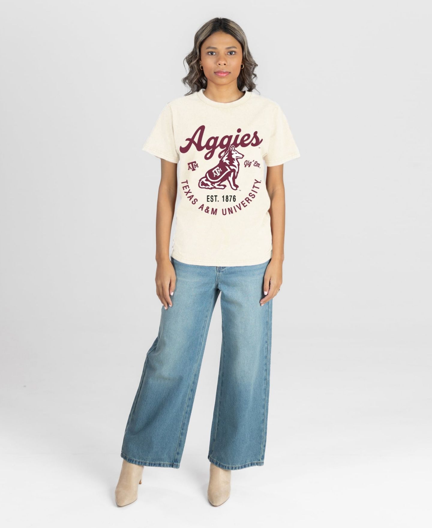 Женская футболка Gameday Couture Natural Texas A&M Aggies You Know Our Name — фото 3