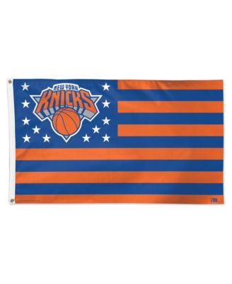 New York Knicks 3' x 5' Single-Sided Deluxe Patriotic Stars Stripes Flag