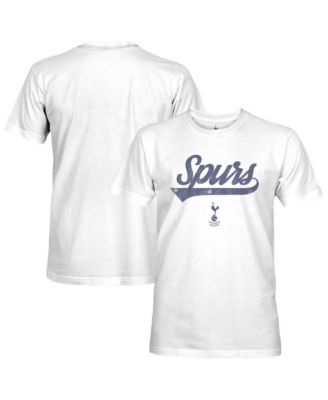 Men's White Tottenham Hotspur Script Slub T-Shirt