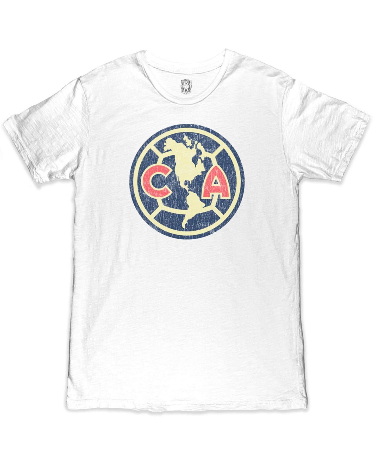 Мужская футболка 1863FC White Club America Color Crest Slub — фото 2