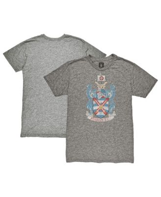 Men's Heather Gray Fulham 1895 Crest Tri-Blend T-Shirt