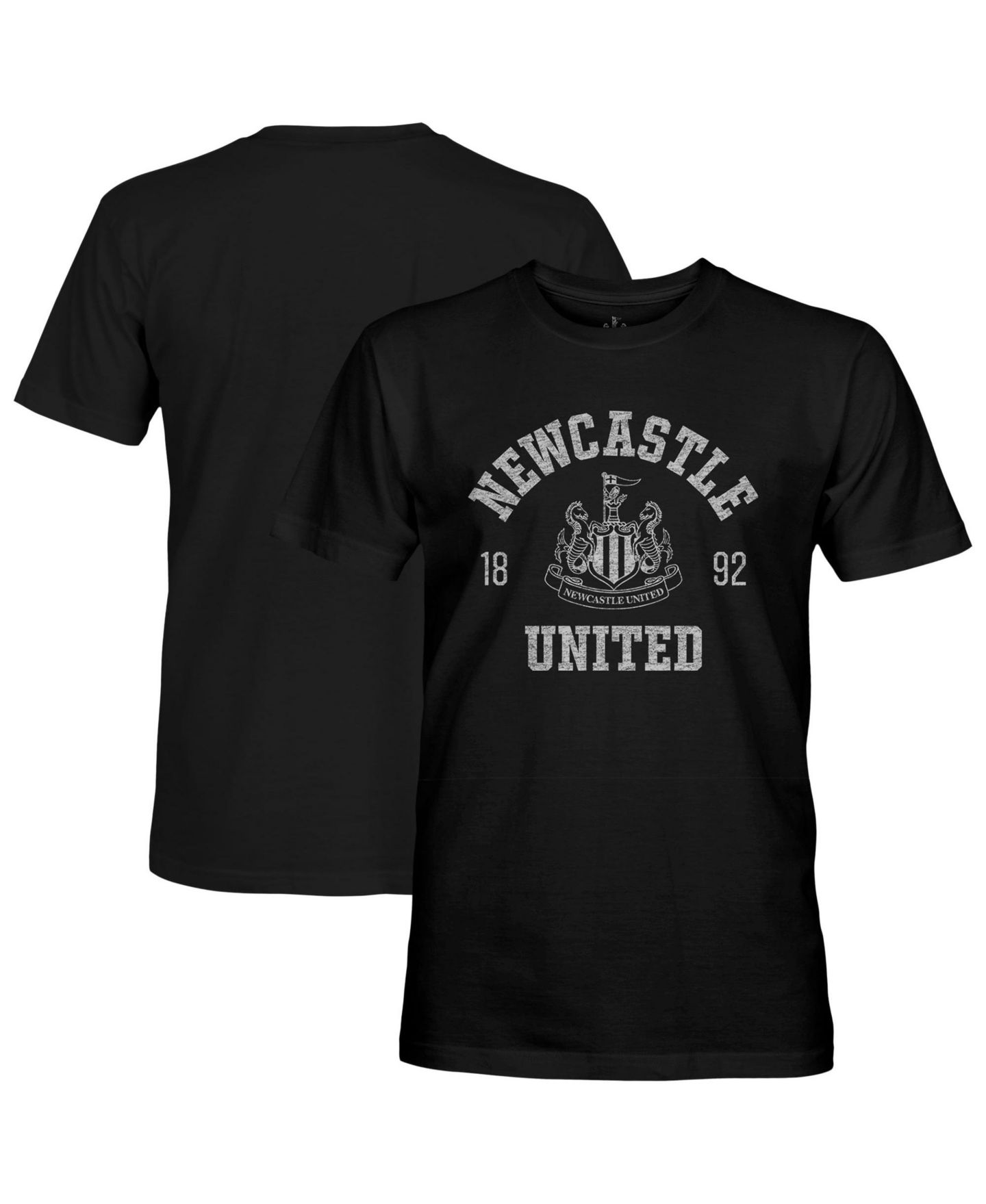 Мужская футболка 1863FC Black Newcastle United Established Location — фото 1