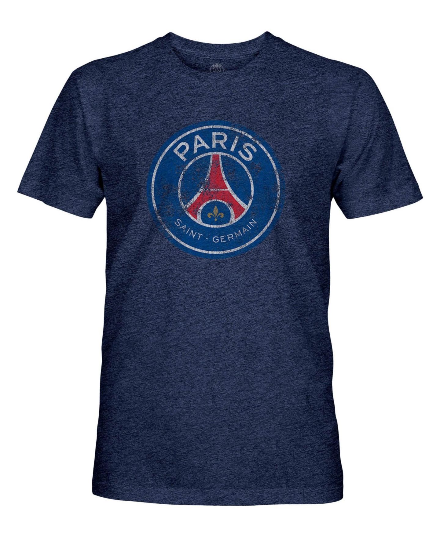 Мужская футболка 1863FC Navy Paris Saint-Germain Color Badge Vintage Tri-Blend — фото 2