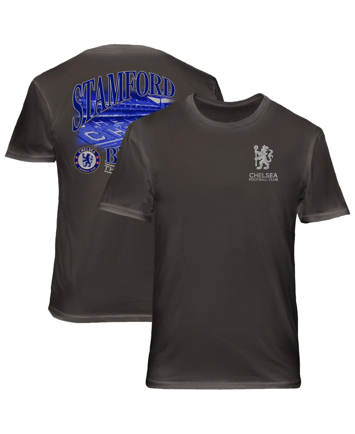 Мужская футболка 1863FC Gray Chelsea Wordmark Cotton — фото 1