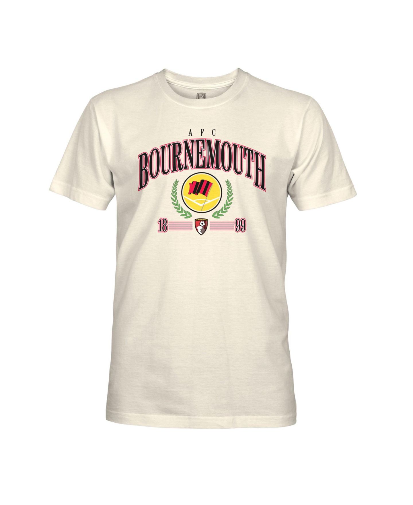 Мужская футболка 1863FC Cream AFC Bournemouth Retro Stripes — фото 2