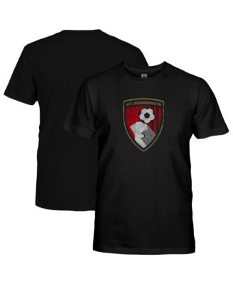 Big Boys' and Girls' Black AFC Bournemouth Color Badge T-Shirt