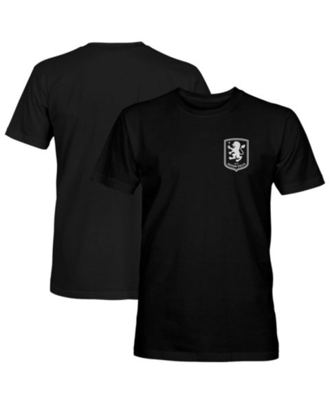 Мужская футболка 1863FC Black Aston Villa Mono Badge