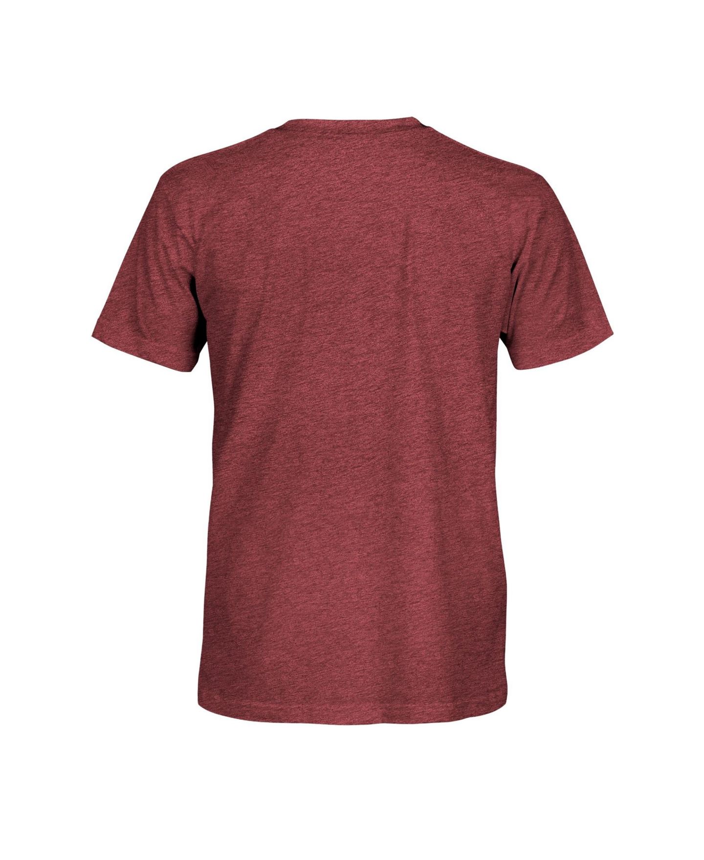 Мужская футболка 1863FC Maroon Aston Villa Color Badge Tri-Blend — фото 3