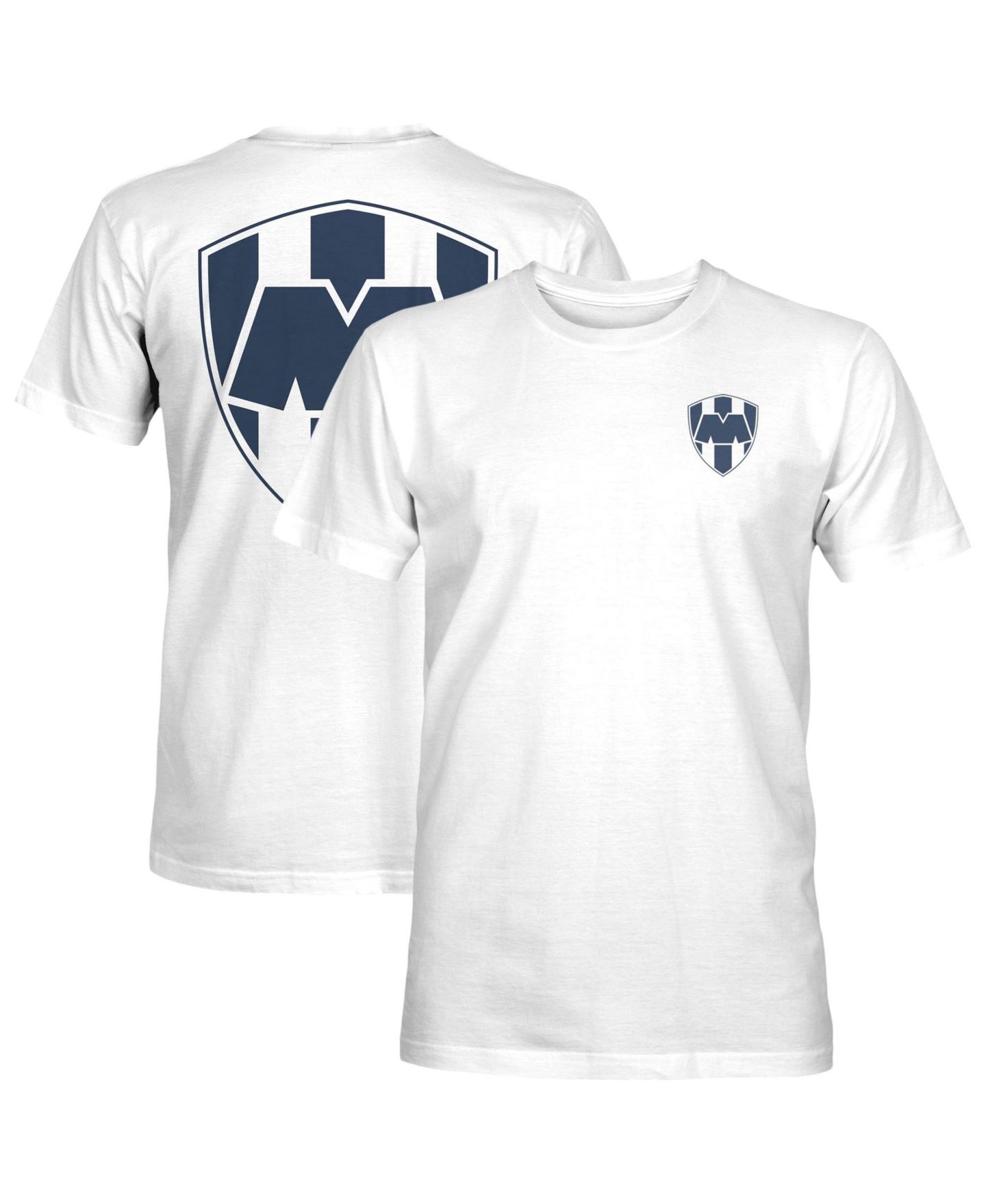 Мужская футболка 1863FC White CF Monterrey Large Logo Heavyweight — фото 1