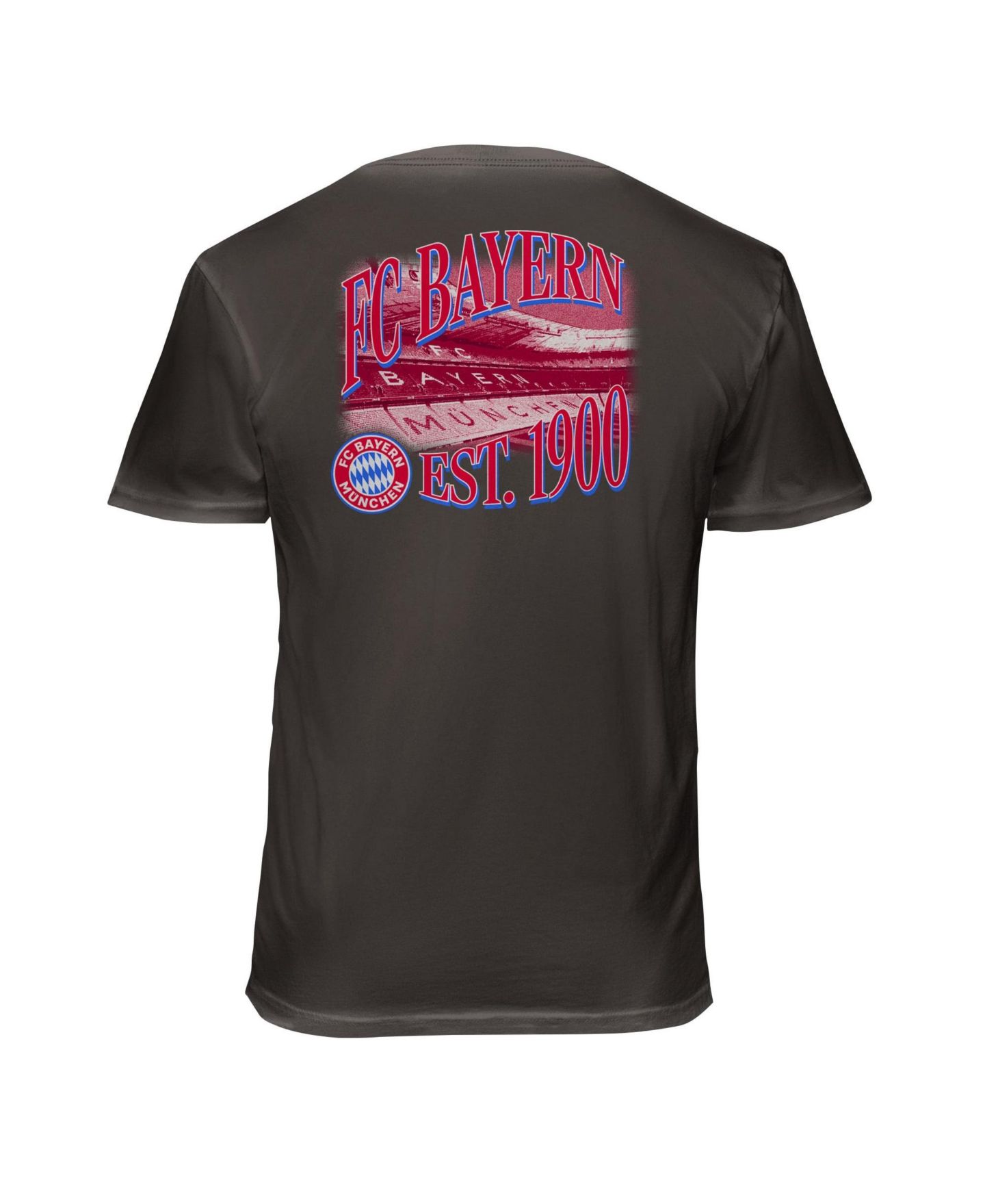 Мужские футболки 1863FC Gray Bayern Munich Duo-Tone Stadium Soft Wash — фото 3