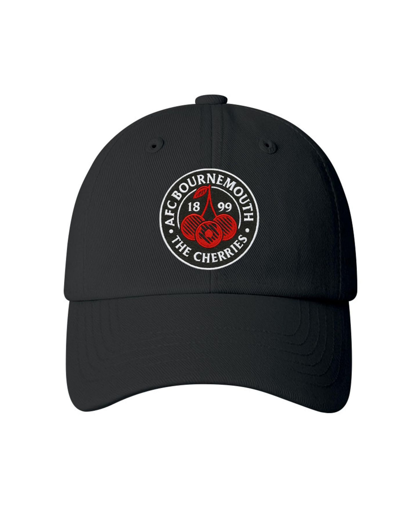 Мужская кепка 1863FC Black AFC Bournemouth Retro Badge Crew Adjustable Hat — фото 2